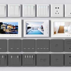 现代开关3D模型下载